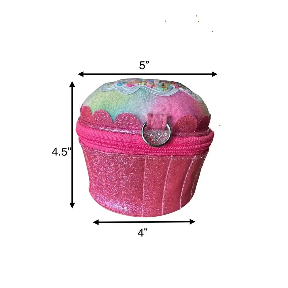 Claire's Club Pink Cupcake Crossbody Bag, Toddler Size OS
